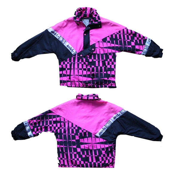 Vintage Jackets & Blazers - Vintage Amici Pink Pullover Jacket